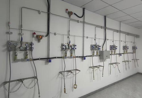 大庆实验室气路工程